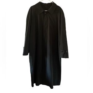 Joseph & Feiss Men’s Black Trench Coat Size 44 Short